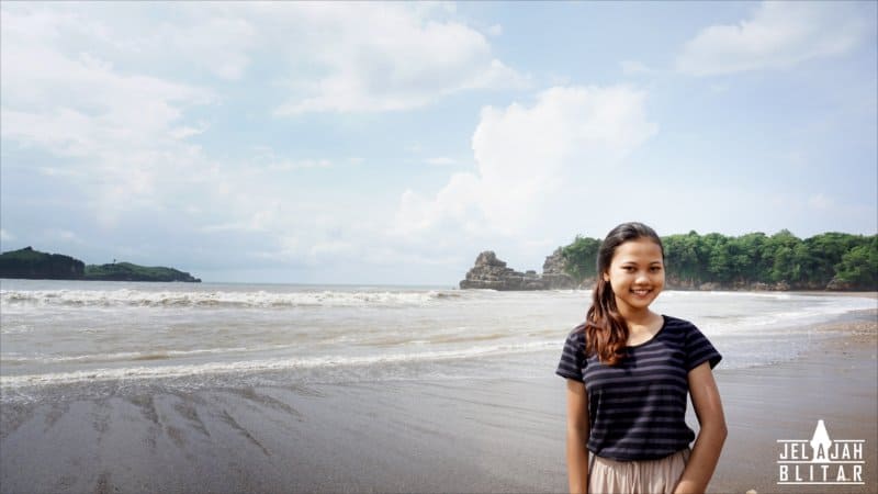 Pengunjung Pantai Serit