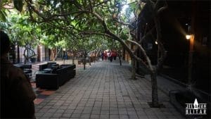 Suasana Wisata Kampung Coklat di Blitar