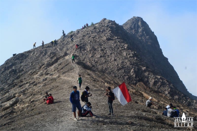 Puncak Gunung Kelud