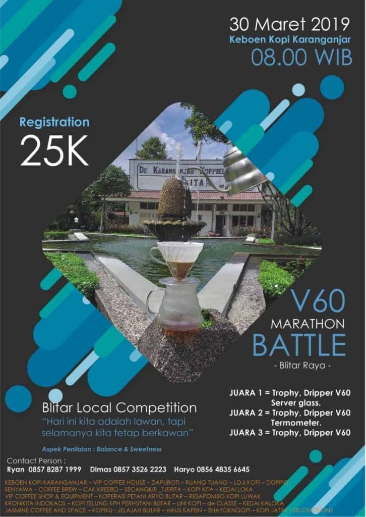 V60 Marathon Battle Blitar Maret 2019