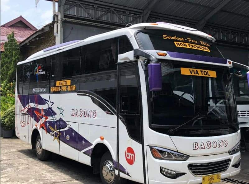 Bus Blitar - Surabaya lewat Tol PP